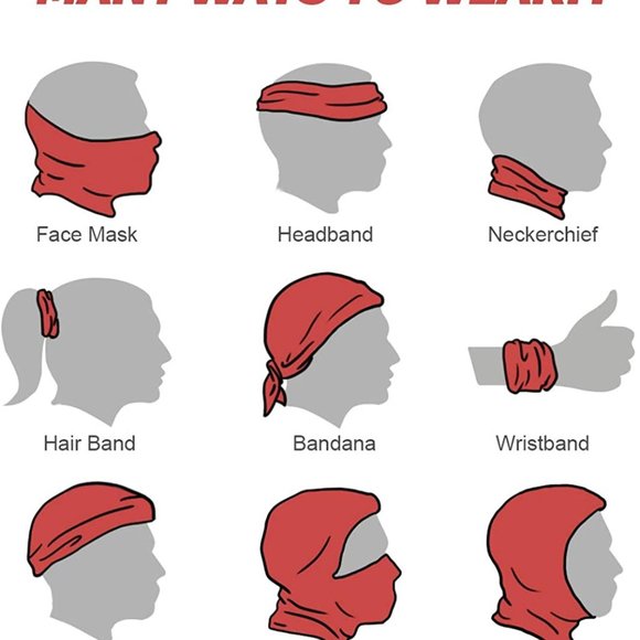 PinkCamo Bandana Face Mask for Men Women Kids - Picture 3 of 5